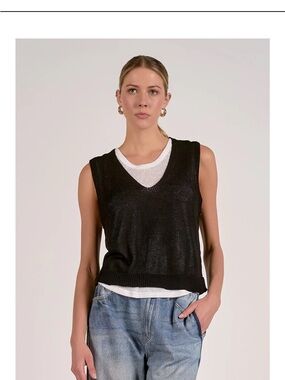 Elan Sly Layered Tee